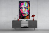 Beauty panel catching lamp light to reveal its cinematic glow