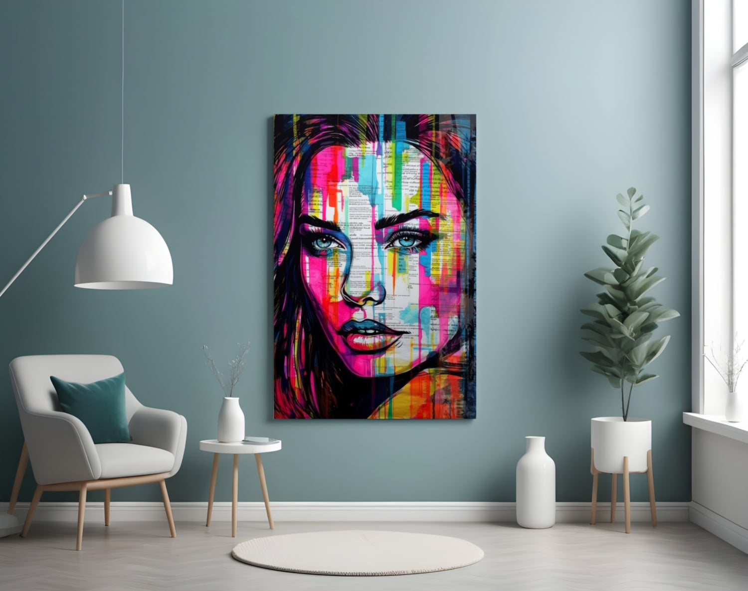 Beauty Glass Wall Art || Designer Collection.
