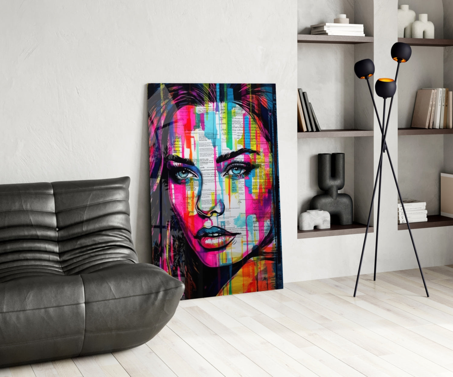 Beauty Glass Wall Art || Designer Collection.