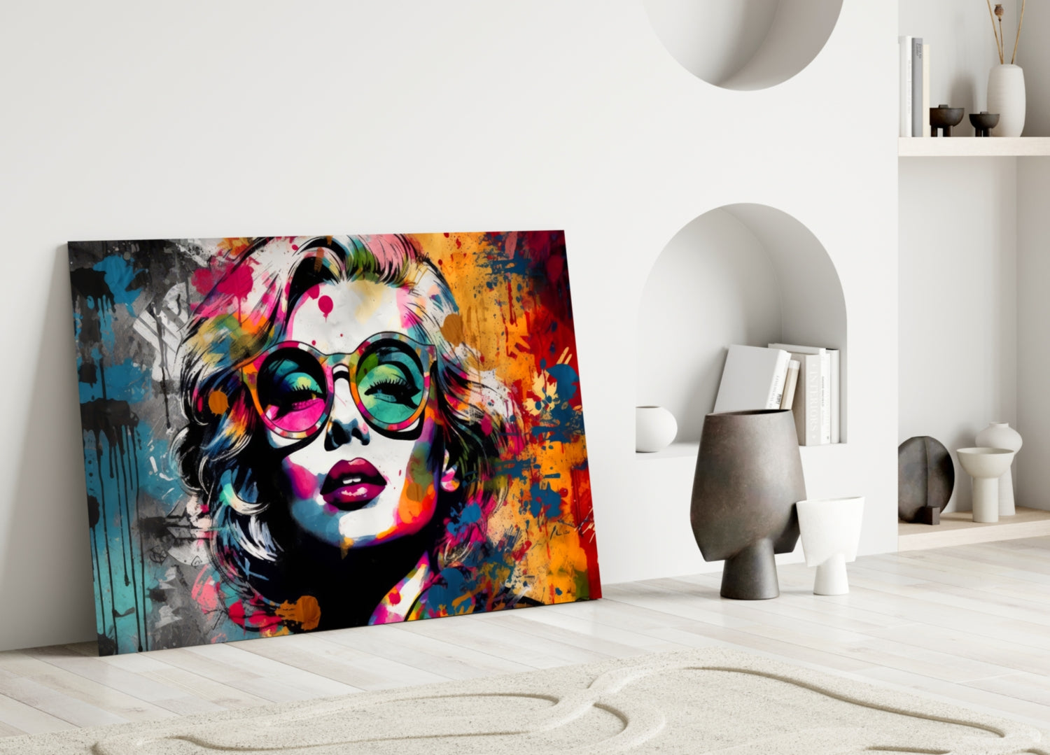 Smarty-Pants Glass Wall Art || Designer Collection.