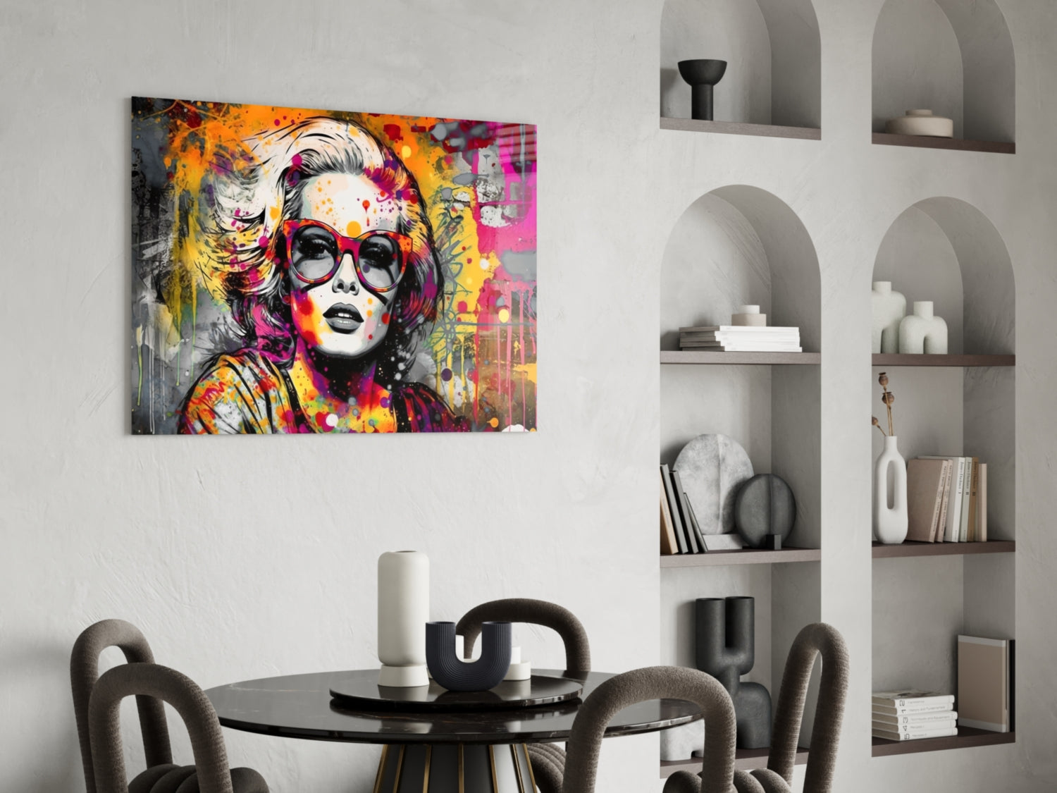 Smarty-Pants Glass Wall Art || Designer Collection.