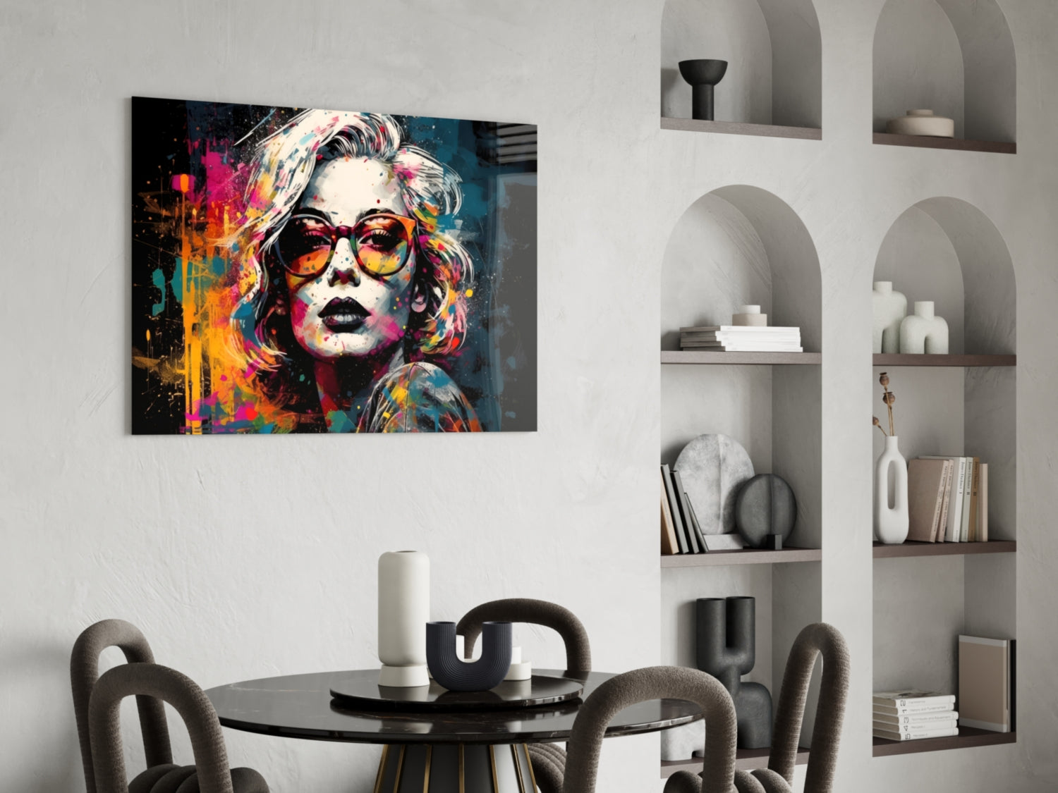 Smarty-Pants Glass Wall Art || Designer Collection.