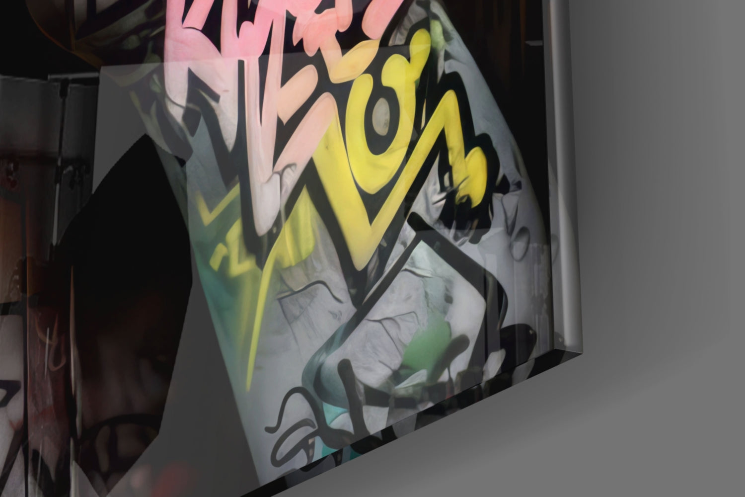 Ssssh Glass Wall Art || Designer Collection.