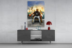 James Harden panel catching lamp light to reveal its cinematic glow
