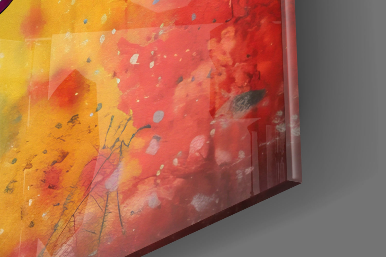 Cool Giraffe Glass Wall Art || Designer Collection.