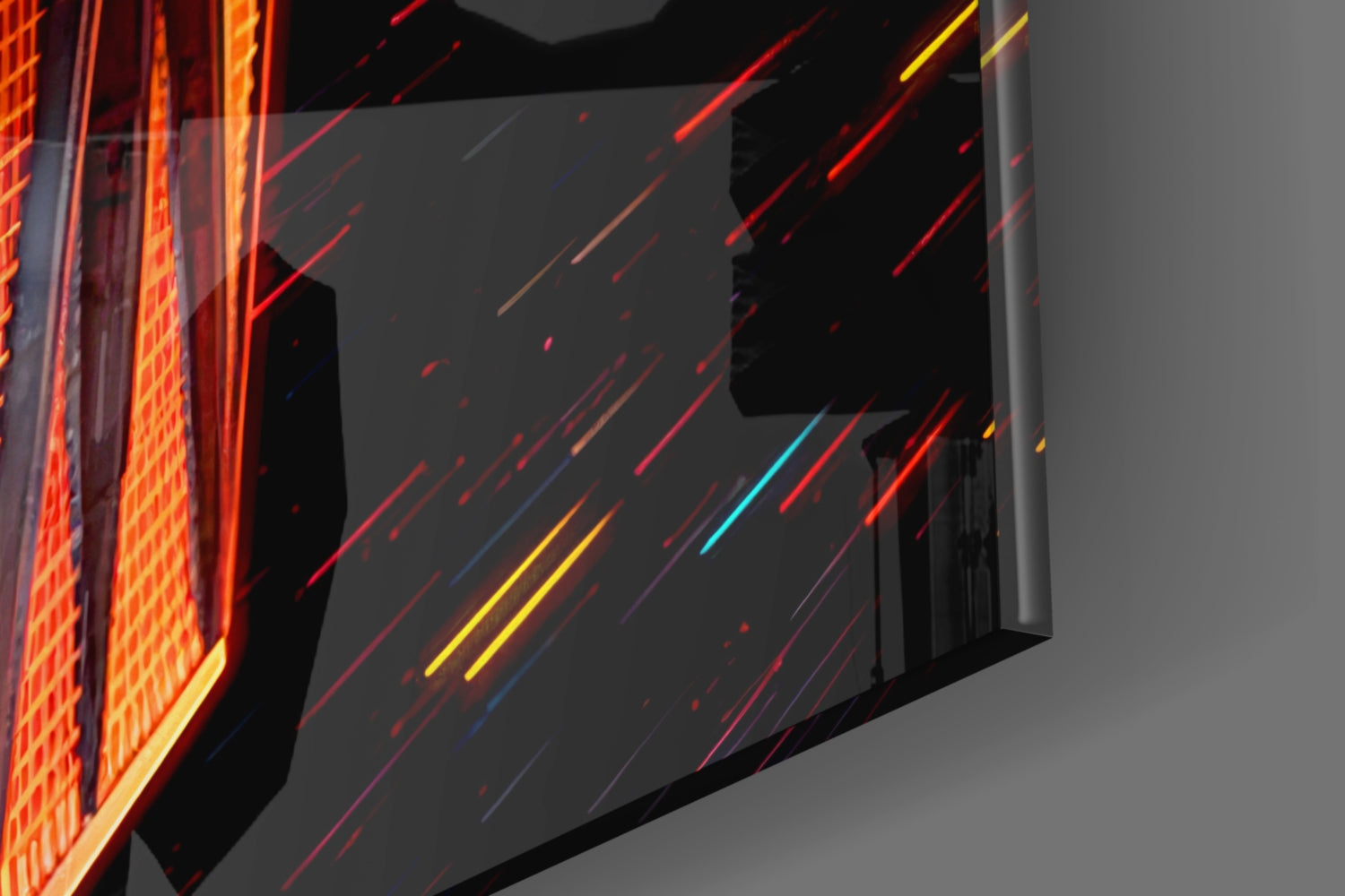 Tıe Fighter Glass Wall Art || Designer Collection.