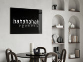 Laughter Analysis panel adding editorial drama to a hallway
