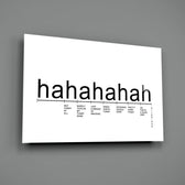Humor-poster panel bringing painterly clarity to a creative studio