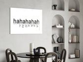 Laughter Analysis panel adding editorial drama to a hallway