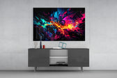 Color Bang panel catching lamp light to reveal its cinematic glow
