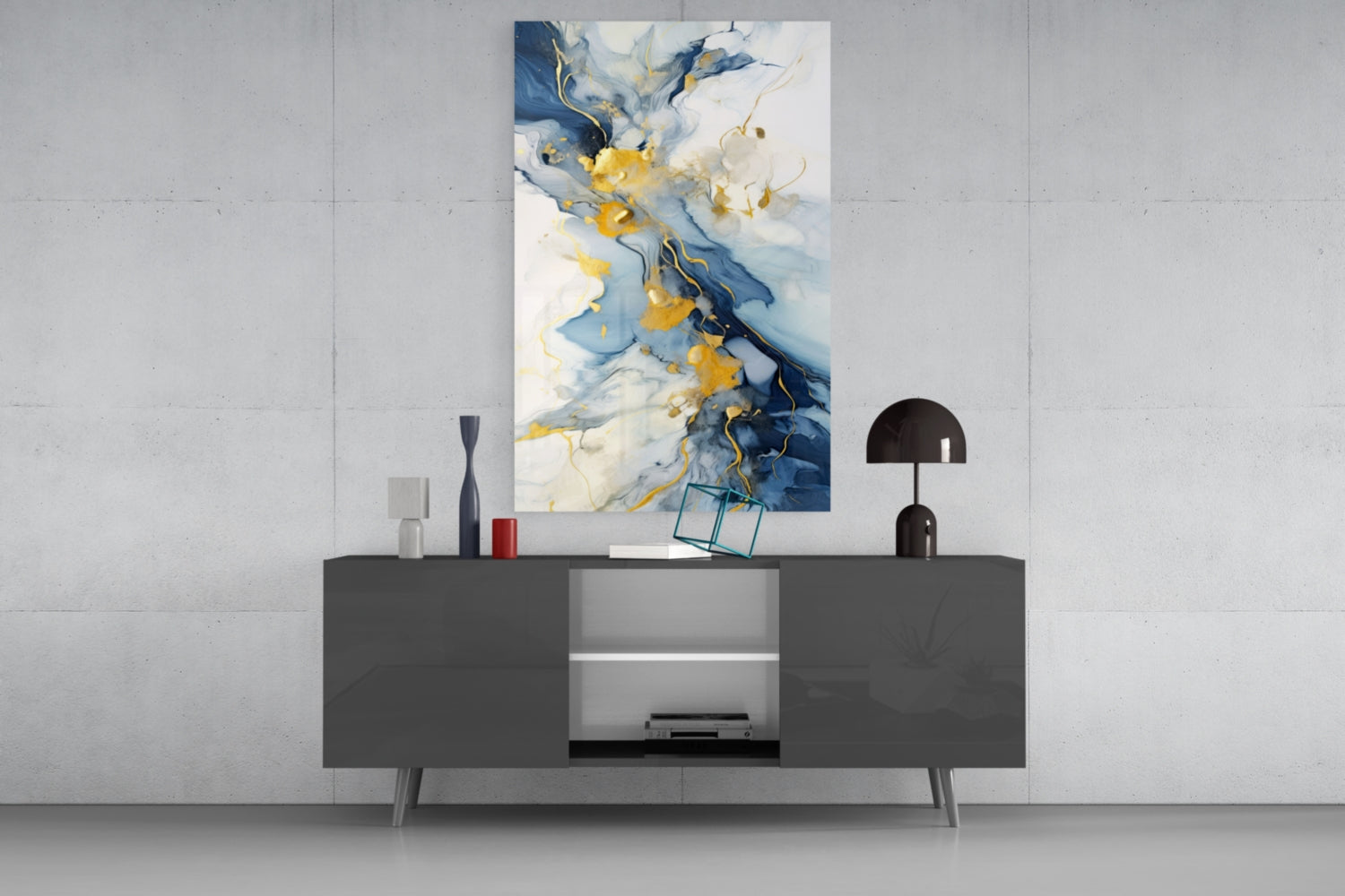 Marble Glass Wall Art || Designer Collection.