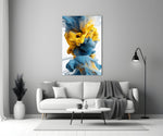 Color Explosion close-up showing canary plume and cobalt base