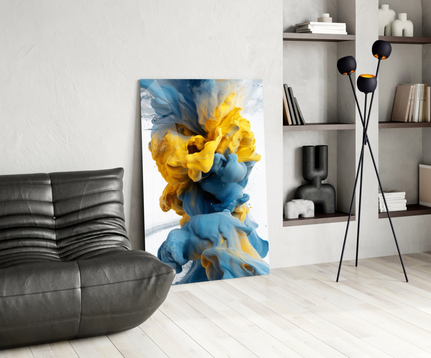 Color Explosion Glass Wall Art || Designer Collection.