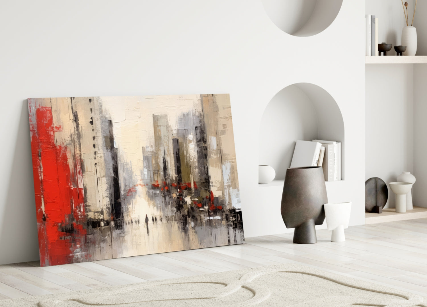 City Silhouette Glass Wall Art || Designer Collection.