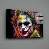 Pop-graffiti panel bringing cinematic glow to a gaming den