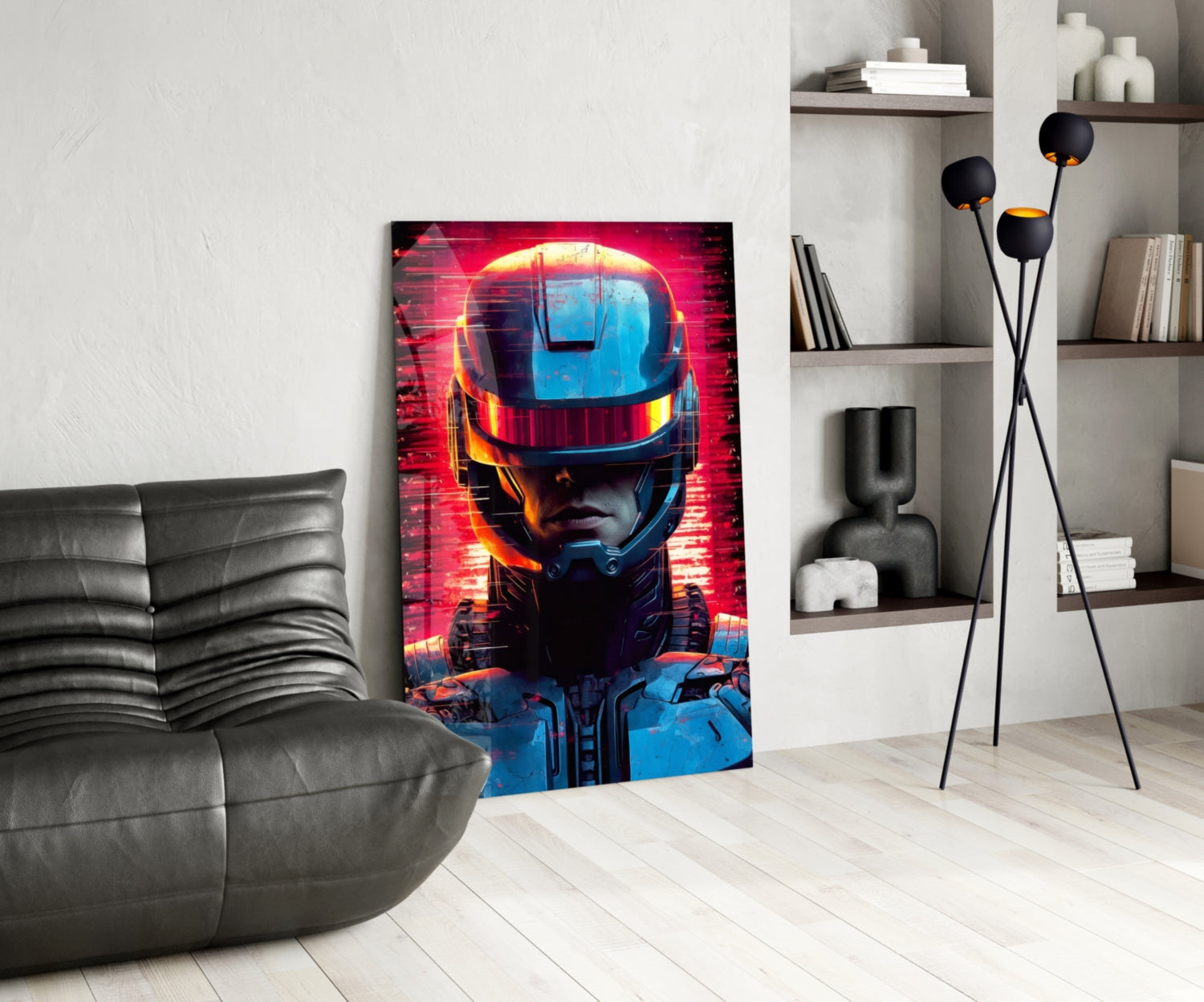 RoboCop Glass Wall Art || Designer Collection.
