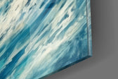 Surfing panel catching window light to reveal its cinematic glow