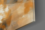 Abstract panel catching window light to reveal its cinematic glow