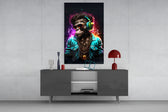 Feel the Music Glass Wall Art|| Designer's Collection.