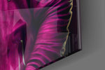 Animal Vogue panel catching lamp light to reveal its cinematic glow