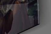 Bulldog in a Suit panel catching lamp light to reveal its cinematic glow