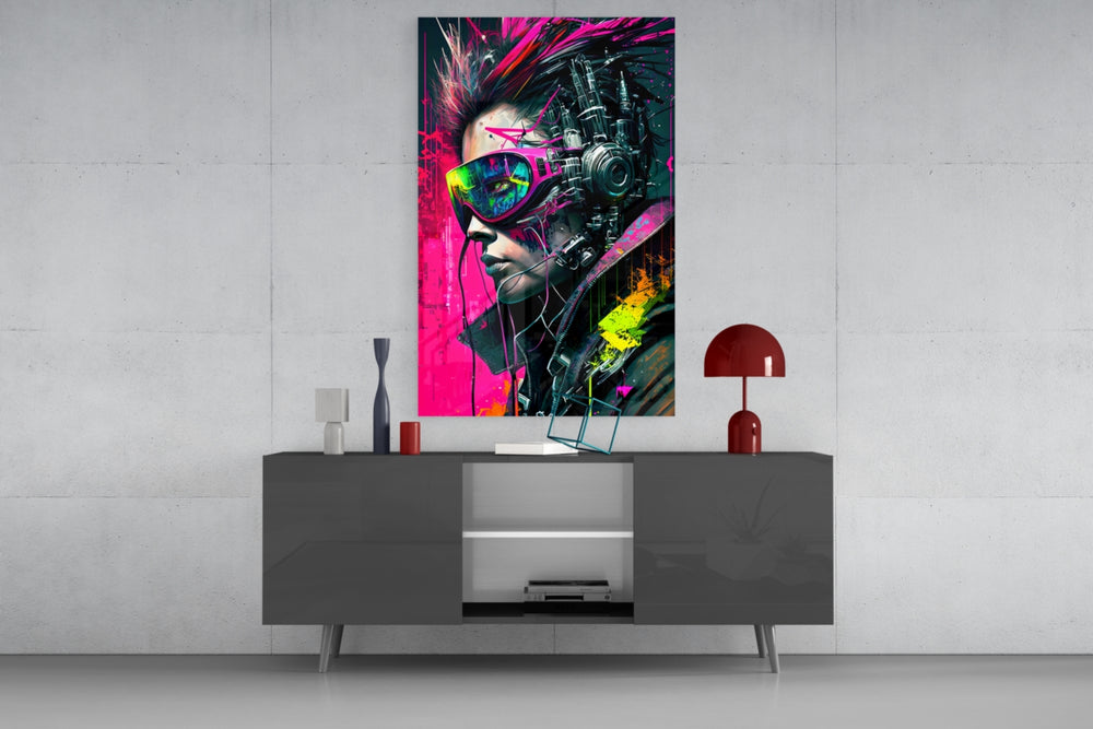 City Music Glass Wall Art|| Designer's Collection.