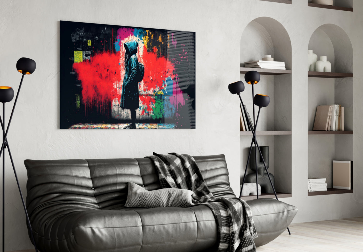 City Music Glass Wall Art|| Designer's Collection.