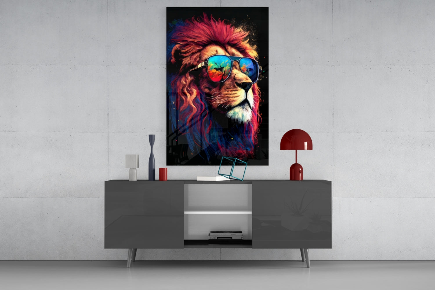 Charismatic Glass Wall Art|| Designer's Collection.