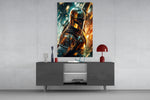 Mandalorian Glass Wall Art|| Designer's Collection.
