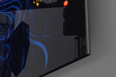 Astrologer panel catching lamp light to reveal its cinematic glow
