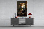 Gentleman Glass Wall Art|| Designer's Collection.