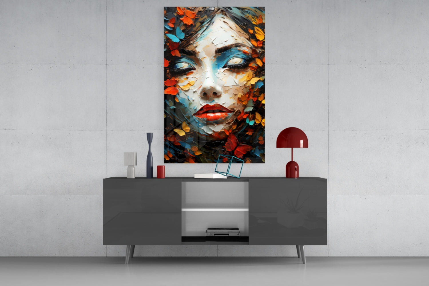 Pleasure Glass Wall Art|| Designer's Collection.