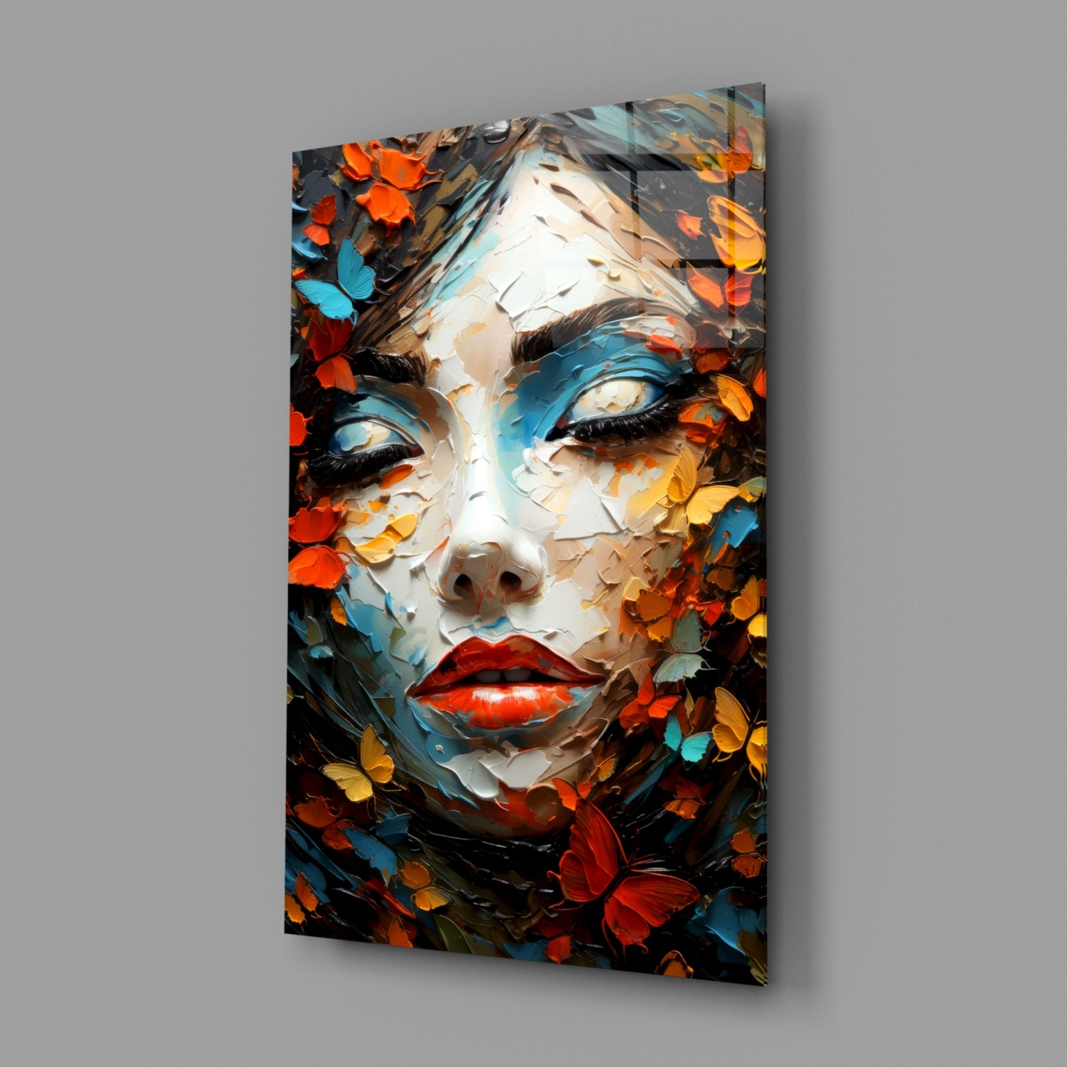 Pleasure Glass Wall Art|| Designer's Collection.