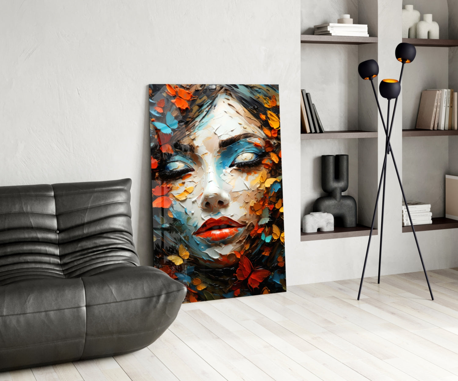 Pleasure Glass Wall Art|| Designer's Collection.