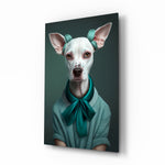 Fashion-portrait panel bringing fashion glow to a boutique