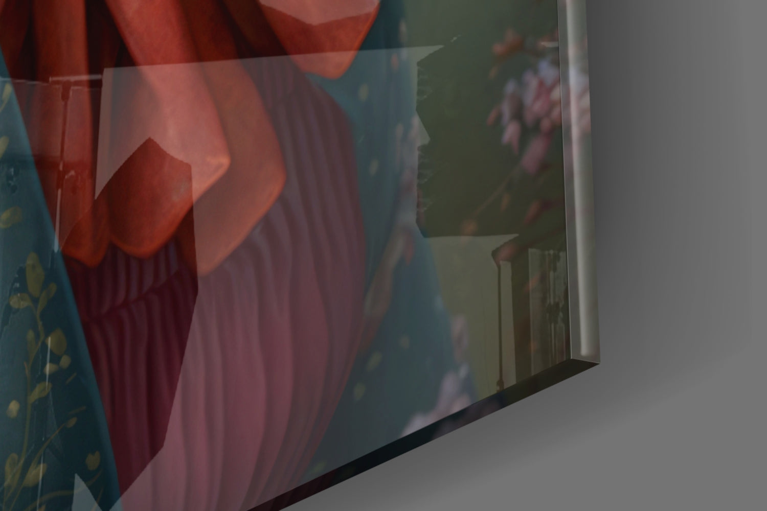 Dog Vogue Glass Wall Art|| Designer's Collection.