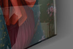 Dog Vogue panel catching lamp light to reveal its cinematic glow
