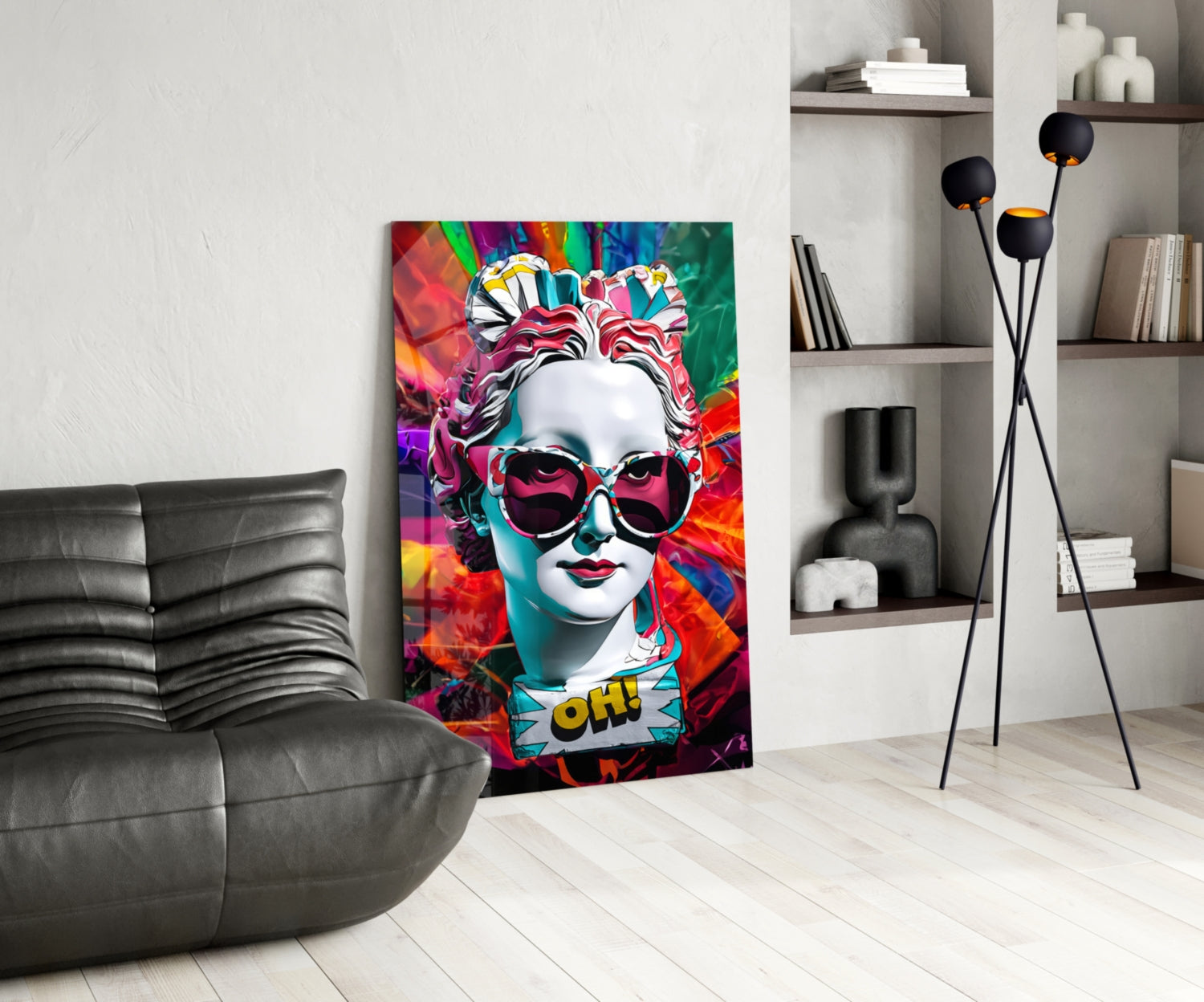 Oh! Glass Wall Art || Designer Collection.