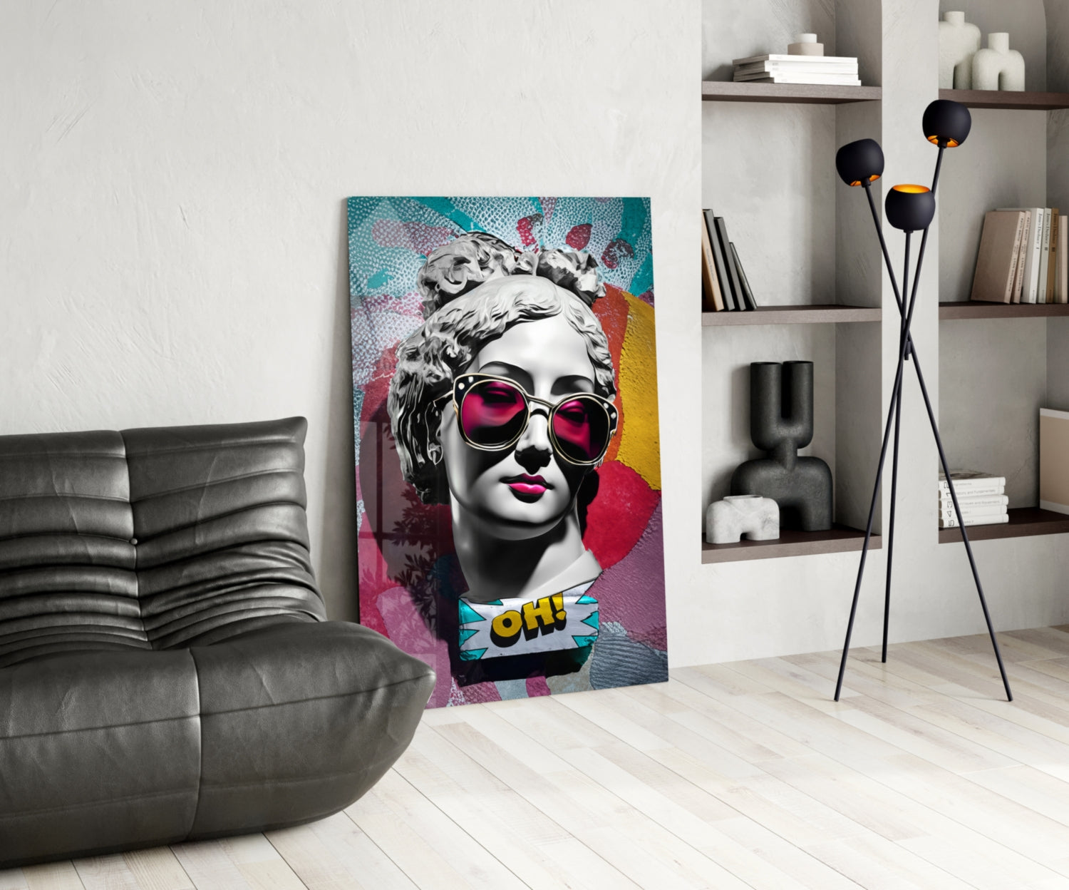 Oh! Glass Wall Art || Designer Collection.