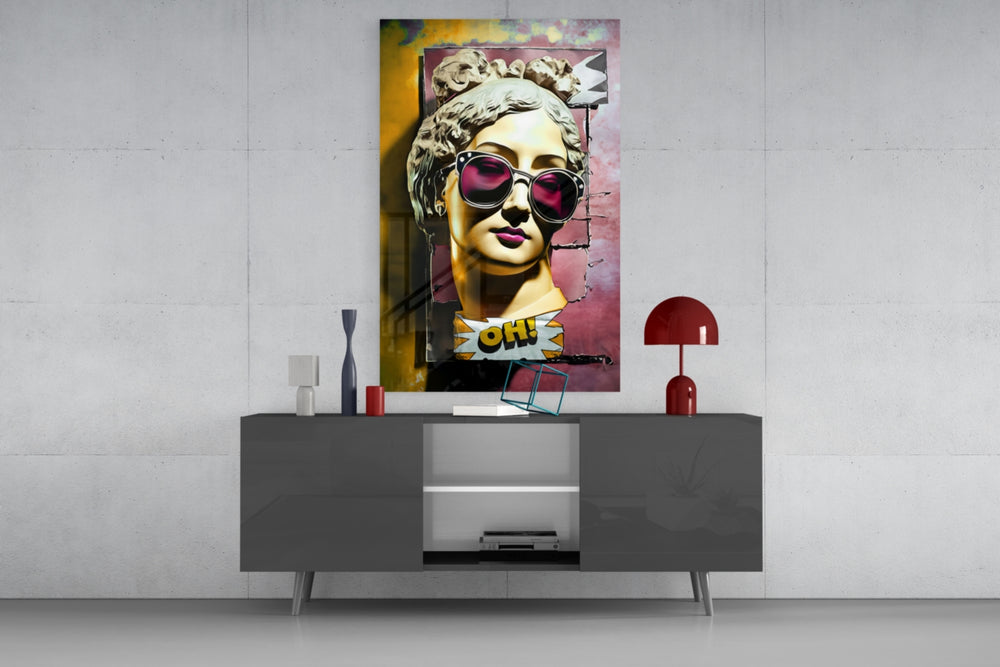 Oh! Glass Wall Art || Designer Collection.