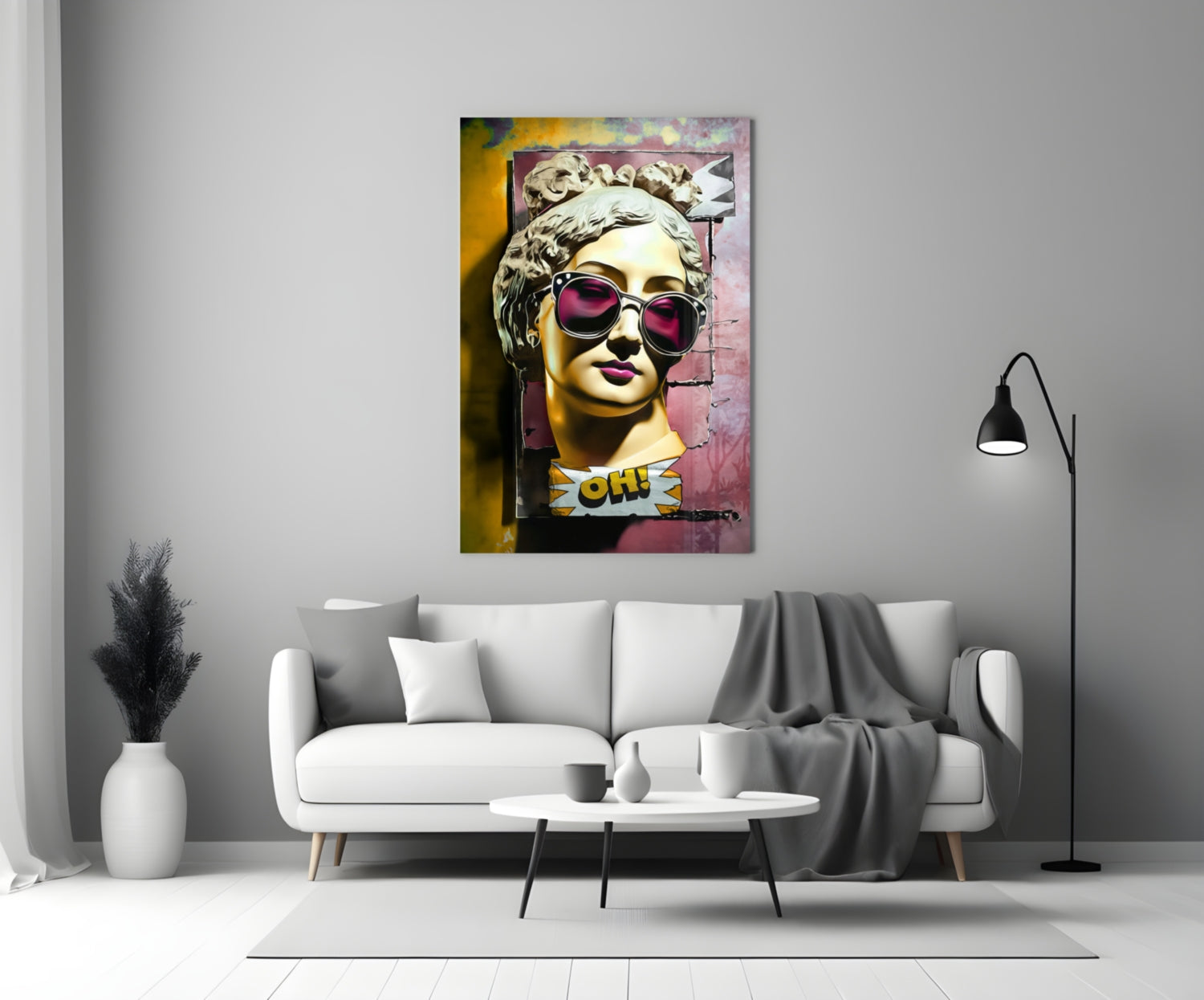 Oh! Glass Wall Art || Designer Collection.