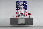 I Love Life Glass Wall Art || Designer Collection.