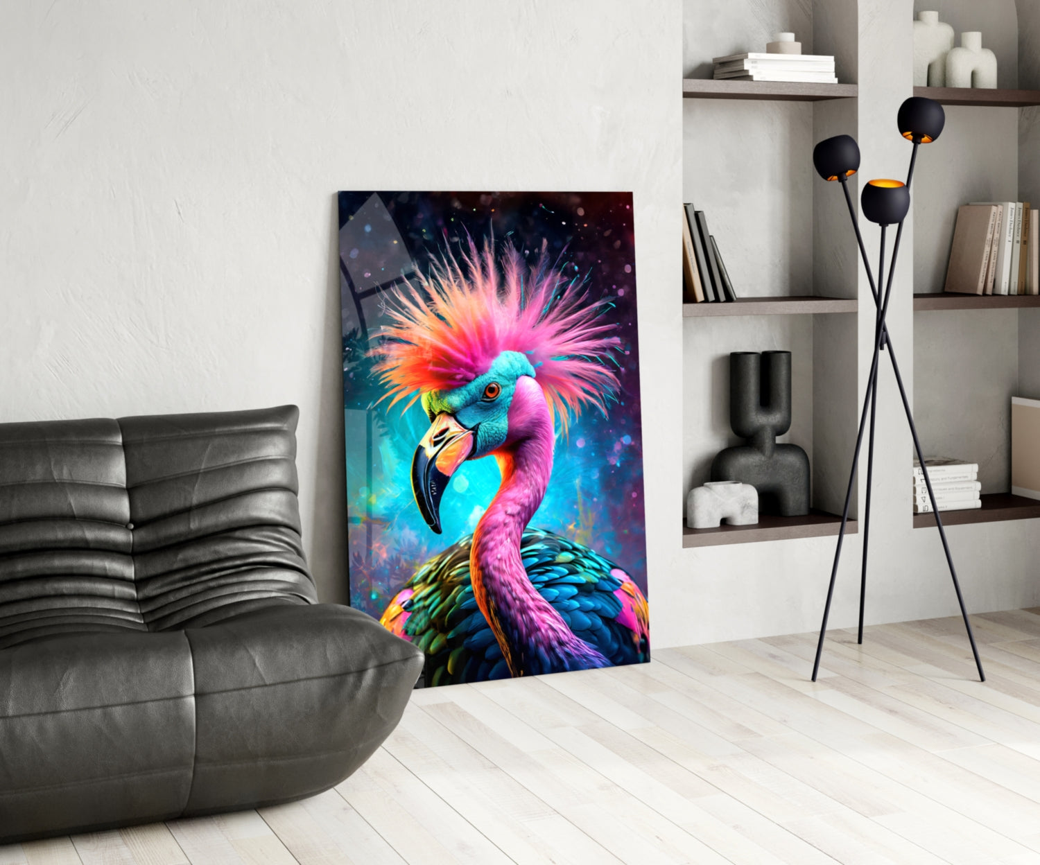 Rockamingo Glass Wall Art || Designer Collection.