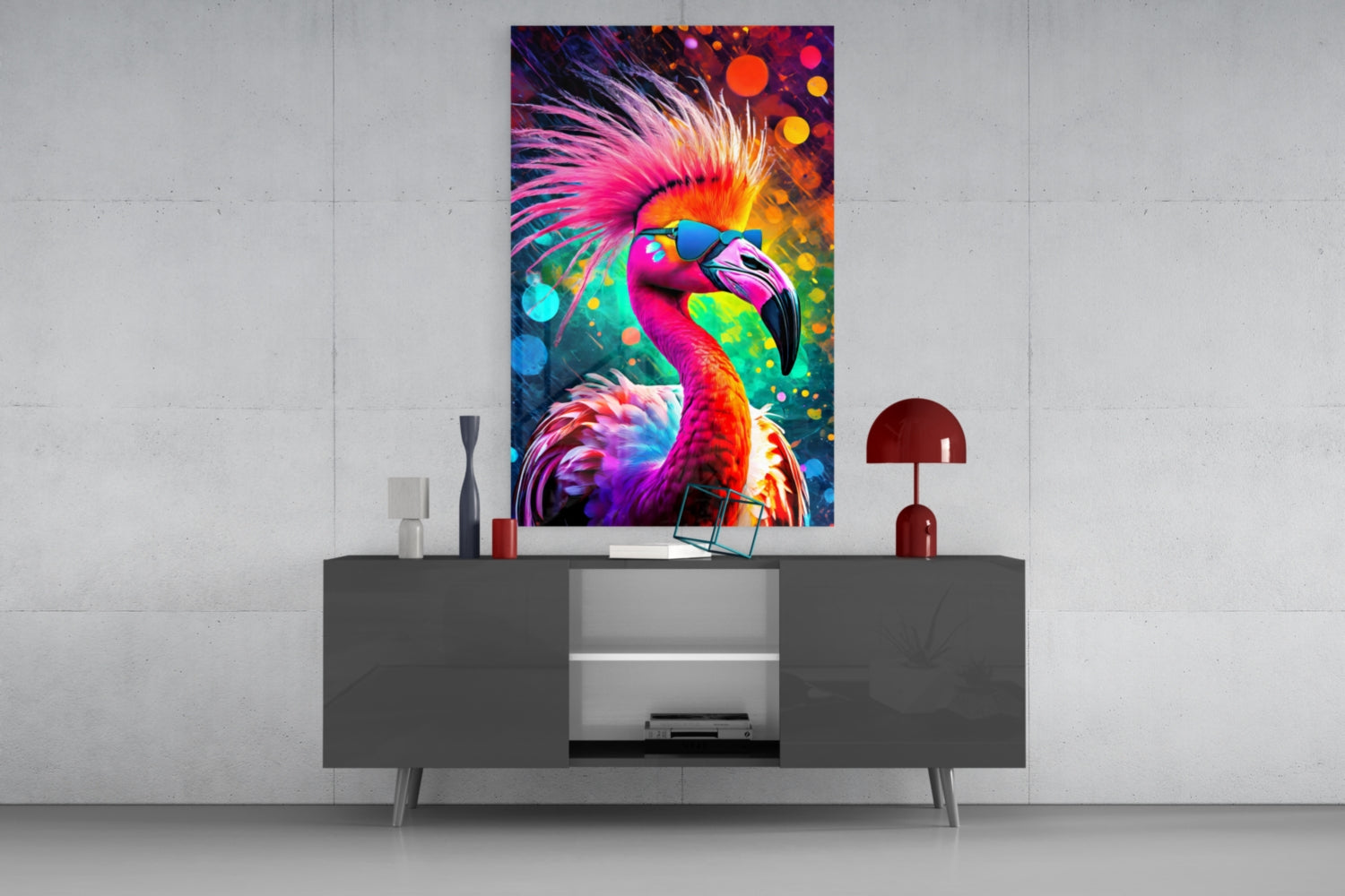 Rockamingo Glass Wall Art || Designer Collection.