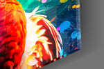 Rockamingo panel catching lamp light to reveal its cinematic glow