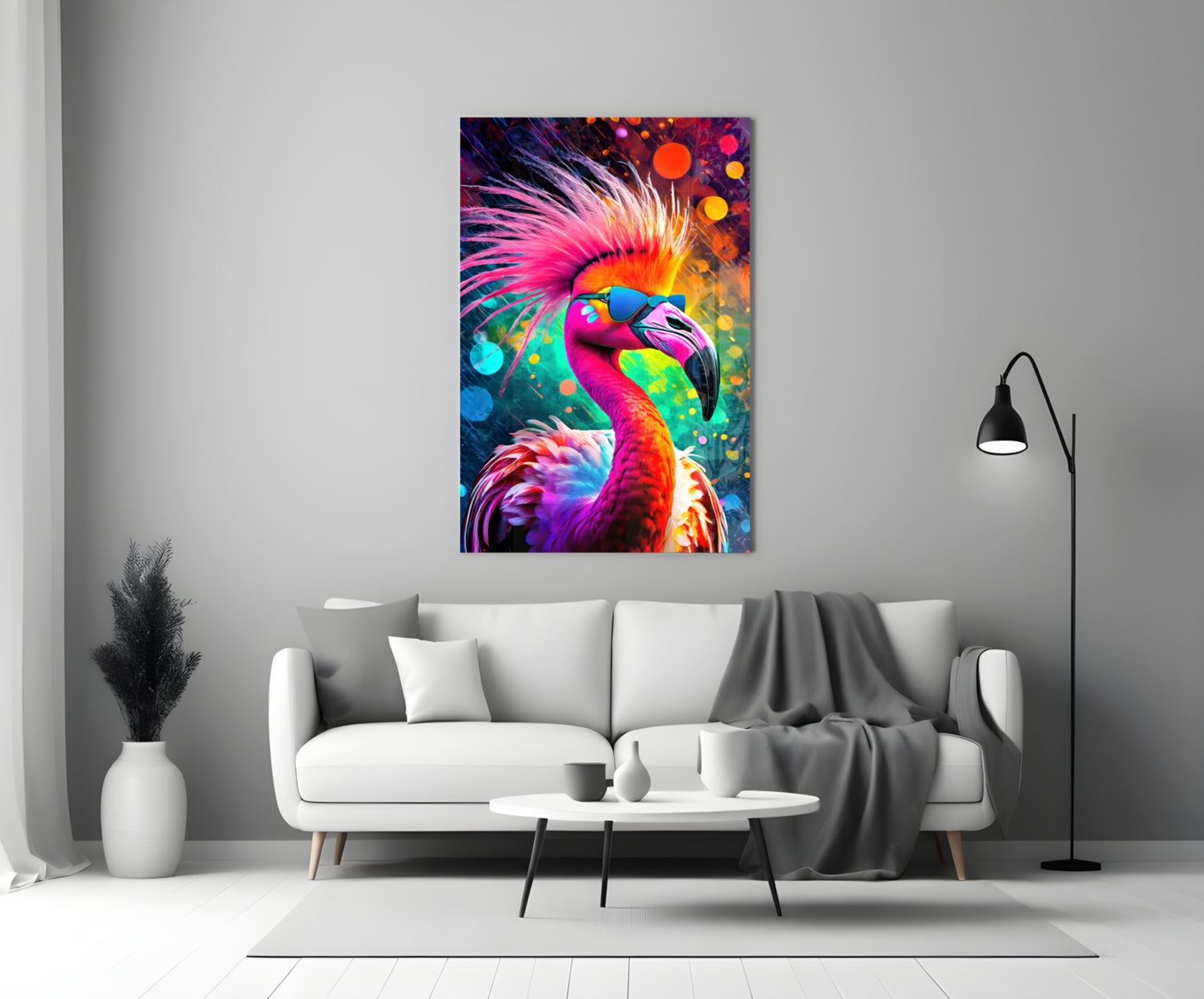 Rockamingo Glass Wall Art || Designer Collection.