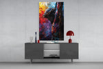 Cross Glass Wall Art || Designer Collection.