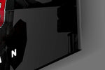 Jordan panel catching lamp light to reveal its cinematic glow