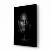 Cinematic-portrait panel bringing legend glow to a man cave