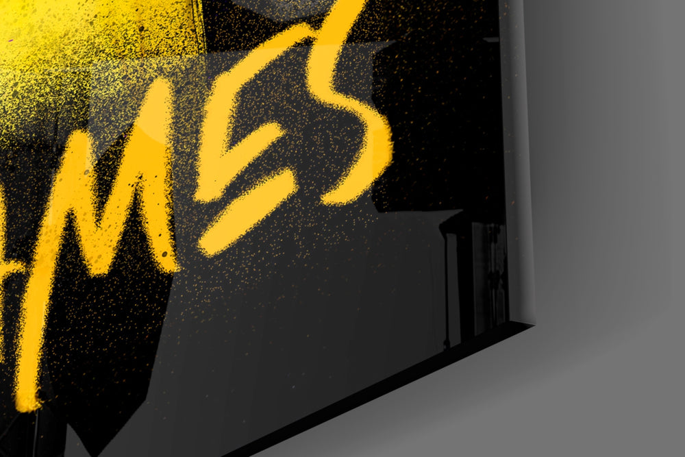 King James panel catching lamp light to reveal its cinematic glow